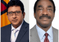 (L-R) Attorney General and Minister of Legal Affairs, Anil Nandlall, SC and Former Attorney General Basil Williams