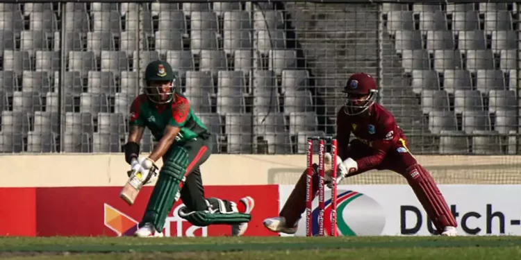 Soumya Sarkar used the reverse sweep to very good effect. © Getty