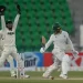 West Indies' Justin Greaves takes the catch of India's captain Shubman Gill on the fifth day of the second Test at the Arun Jaitley Stadium in New Delhi, India, on October 14, 2025. (AP Photo) -
