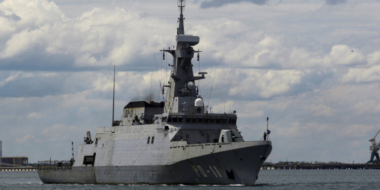 A Venezuelan Navy patrol boat sails off the Carribean coast amid heightened tensions with the US. Photo: Reuters