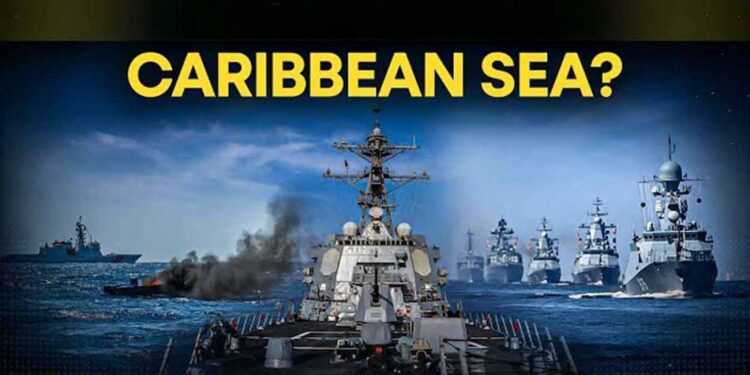 US Armada in the Caribbean Sea . Aimed at drug cartels or innocent fishermen?