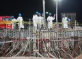 Workers on the project site (DPI photo)
