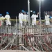 Workers on the project site (DPI photo)
