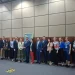 Minister of Natural Resources, Vickram Bharrat, in a photo-op with other COP 30 delegates