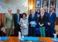 Chief Observer, Robert Biedroń, met with GECOM officials in Georgetown where he delivered the report and discussed the mission’s key findings