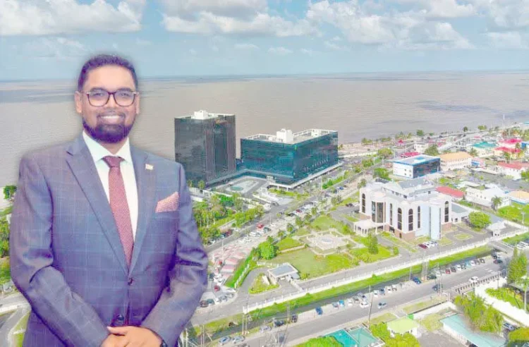 President Mohamed Irfaan Ali launched the ‘City Revival’ Plan in September, funded by the King’s Foundation based in the United Kingdom