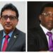 L-R Attorney General Anil Nandlall and Attorney-at-law Dr. Vivian Williams