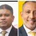 L-R WIN Leader Azruddin Mohamed, St Vincent and The Grenadines Prime Minister Dr. Godwin Friday
