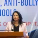 Minister of Education, Sonia Parag, delivering the feature remarks