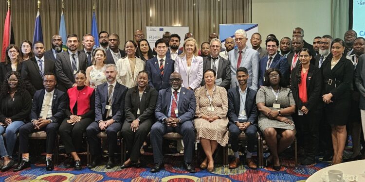 Participants at the launch of the updated CCSCAP, which was held on 31 October 2025, in Port-of-Spain, Trinidad and Tobago