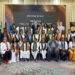Representatives of the Ministry of Education, Greater Guyana Initiative, LearnCorp International, Council for TVET, and graduates