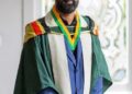 Daniel Persaud, University of Guyana’s 2025 Valedictorian and recipient of the prestigious President's Medal for the Beat Graduating Student with a Bachelor’s Degree