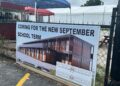 Prefab construction of Mae's School