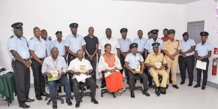 Ranks from The Guyana Prison Service