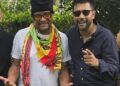 Maxi Priest and Chairman of BritCham Faizal Khan pic 1