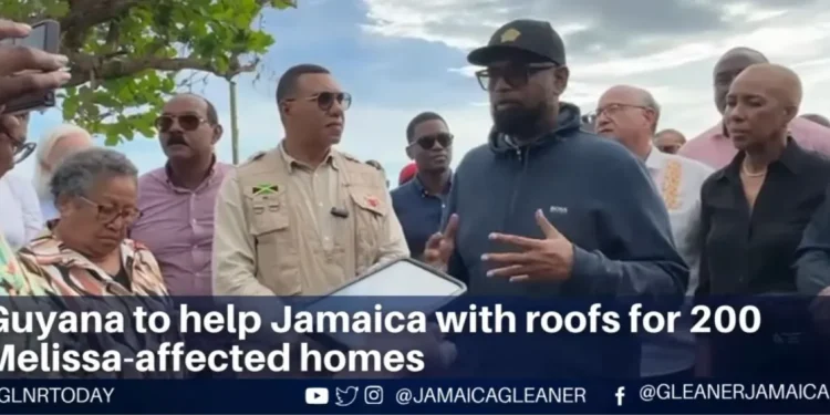 President Dr Mohamed Irfaan Ali, Prime Minister of Jamaica, Andrew Holness and other heads of Caricom