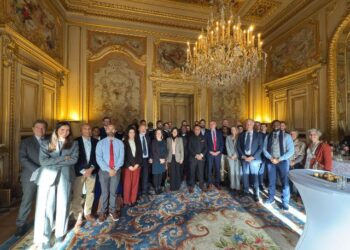 Delegation representatives during the EU study mission