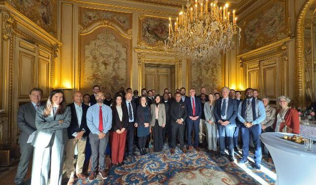 Delegation representatives during the EU study mission