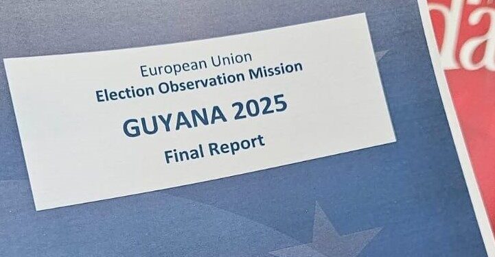 European Union 2025 Report on Guyana Elections