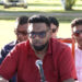 President Ali at the press conference on November 21, 2025 in Region Six
