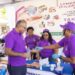 Minister of Health Dr Frank Anthony receiving his filaria pills