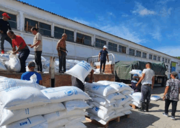 © WFP/Edelvio Hidalgo Food aid is prepared for delivery by the World Food Programe to communities in Cuba affected by Hurricane Melissa.
