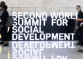 Zoom Arts & Design Doha Participants at the Qatar National Convention Centre (QNCC) attending the Second World Summit for Social Development..