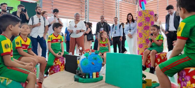 UN News/Felipe de Carvalho With flood- and erosion-resistant walls and solar-powered energy systems, Maria Naura Gouvêa Municipal School in Barcarena, Pará, Brazil, is a model of community-level climate adaptation.