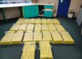 The 600 kg of marijuana seized by police in Point Fortin on December 11 -