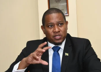 Minister of Agriculture, Fisheries and Mining Floyd Green speaking at the Jamaica Observer Press Club on December 16, 2025. (Photo: Karl Mclarty)
