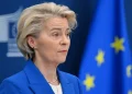 EU President Ursula von der Leyen: Photo AFP