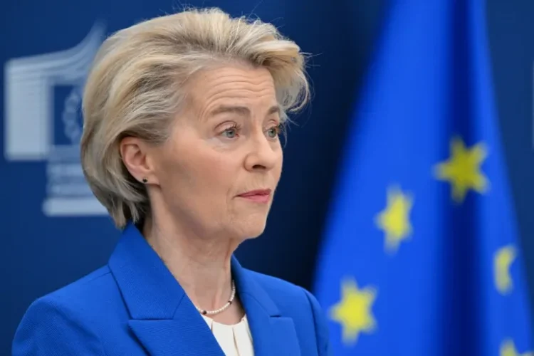 EU President Ursula von der Leyen: Photo AFP