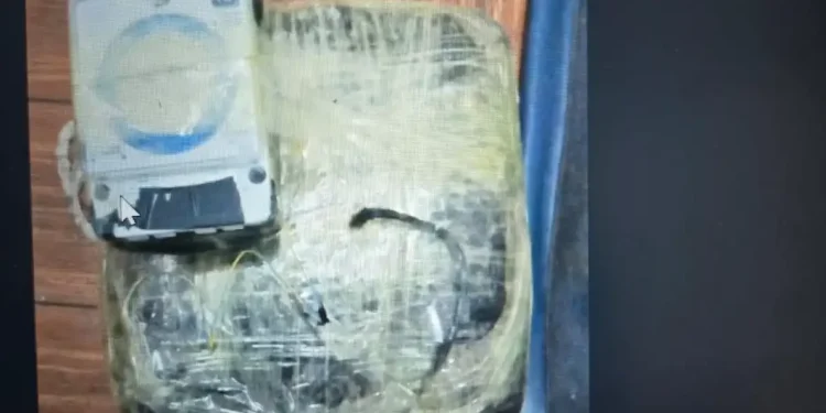 Images of the bombs found in main suspect,
Daniel Alexander Ramirez Peodomo’s  phone