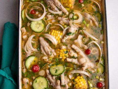 Chicken Foot Souse (Metemgee)