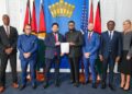Guyana and the United States signed a Statement of Intent to expand joint military on December 9, 2025 cooperation (Govt photo)
