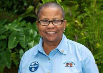 President Elect of Kiwanis International Hope Markes