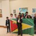 Kataleya Sam (centre) poses with team mates at CAC Award Ceremony.