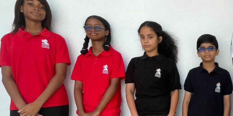 (L to R) Ciel Clement, Katelya Sam, Aditi Joshi, Vir Narine
