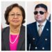 L-R Dr. Carla Barnett CARICOM Secretary General and Mr. Azruddin Mohamed Member of Parliament