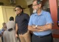 L-R WIN Leader and businessman Azruddin Mohamed and father, Nazar "Shell" Mohamed