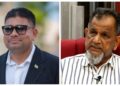 L-R Azruddin Mohamed and Nazar Mohamed (News Source photo)
