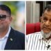L-R Azruddin Mohamed and Nazar Mohamed (News Source photo)