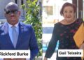 Rickford Burke and Gail Teixeira