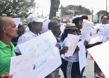 APNU- led protest- Monday, December 8, 2025
