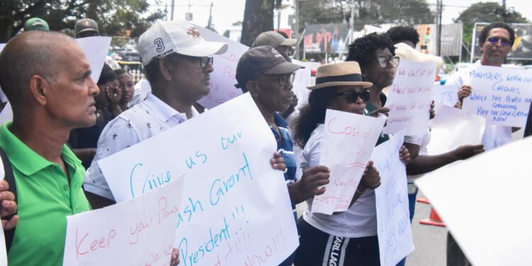 APNU- led protest- Monday, December 8, 2025