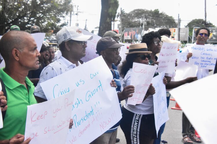 APNU- led protest- Monday, December 8, 2025