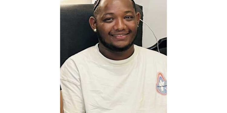 The deceased Xavier Fraser (Guyana Chronicle photo)