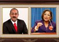 Prime Minister of Antigua and Barbuda, Gaston Browne and Prime Minister of Trinidad and Tobago Kamla Persad-Bissessar