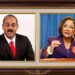Prime Minister of Antigua and Barbuda, Gaston Browne and Prime Minister of Trinidad and Tobago Kamla Persad-Bissessar