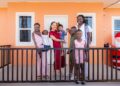 Ms Teasha Spellen, First Lady Arya Ali and their children